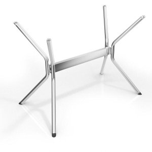 Base para Tampo de Mesa Loire Cromada 60x105cm M031cr Kappesberg Crome