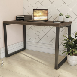 Mesa Escritório Escrivaninha Industrial 120cm Carvalho/Munique - Kappesberg - 1 Mesa Escritório Escrivaninha Industrial 120cm Carvalho/Munique - Kappesberg - 1