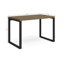 Ver imagem 4 de Mesa Escritório Escrivaninha Industrial 120cm Carvalho/Munique - Kappesberg