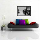 Ver imagem 3 de Quadro Decorativo Xadrez Salas De Jogos Interiores Com Moldura Decorações