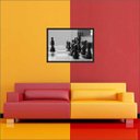 Ver imagem 2 de Quadro Decorativo Xadrez Salas De Jogos Interiores Com Moldura Decorações