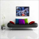 Ver imagem 1 de Quadro Decorativo Xadrez Salas De Jogos Interiores Com Moldura Decorações