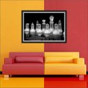 Ver imagem 2 de Quadro Decorativo Xadrez Salas De Jogos Interiores Com Moldura Decorações