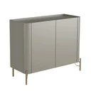 Ver imagem 2 de Buffet Mdf com Porta Lisa L98,5 X A81,5cm