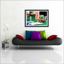 Ver imagem 3 de Quadro Decorativo Pôquer Cartas Baralho Salas De Jogos Interiores Com Moldura Decorações