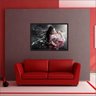 Quadro Decorativo Samurai Salas Interiores Com Moldura Decorações - 3