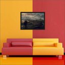 Ver imagem 4 de Quadro Decorativo Senhor Dos Anéis Cinema Filmes Salas Interiores Com Moldura Decorações