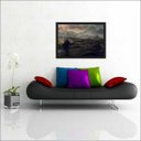 Ver imagem 3 de Quadro Decorativo Senhor Dos Anéis Cinema Filmes Salas Interiores Com Moldura Decorações