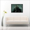 Quadro Decorativo Senhor Dos Anéis Cinema Filmes Salas Interiores Com Moldura Decorações - 1