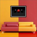 Ver imagem 2 de Quadro Decorativo Esportes Sinuca Bilhar Sala De Jogos Com Moldura