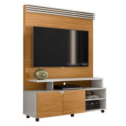 Home Sala Para TV Até 55 Pol Berlim 1.36 Lukaliam Tauari/Off White - 1