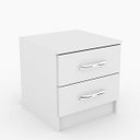 Ver imagem 2 de Mesa de Cabeceira 2 Gavetas Maxi