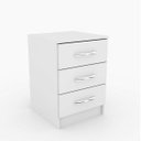 Ver imagem 2 de Mesa de Cabeceira 3 Gavetas Maxi