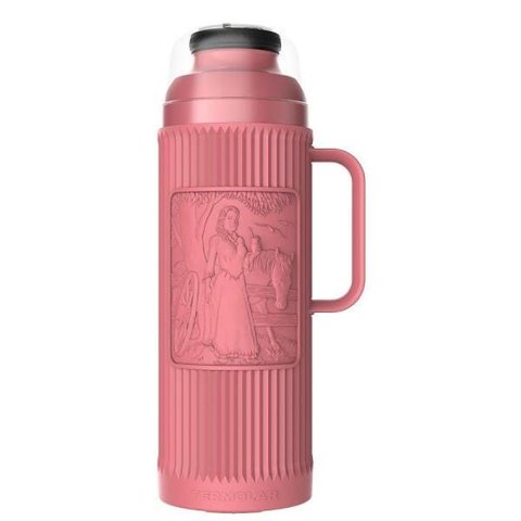 Garrafa Térmica Chimarrita Rosa 1 litro Termolar