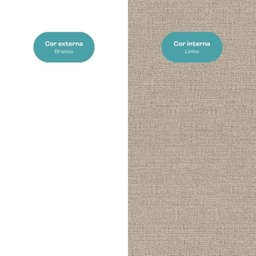 Armário de Cozinha Completa com Balcão Milla Bloom Carraro - 8