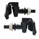 Ver imagem 2 de Kit 2torneiras Preta para Bebedouro Purificador Colormaq V2 Original