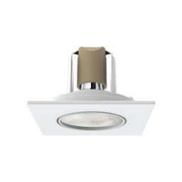 Embutido Face Plana Quadrado Branco - Interlight IL 0092-BMTX-V2 - 1