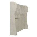 Ver imagem 7 de Cabeceira Casal Cama Box 140cm Malva I02 Bouclê Bege - Mpozenato