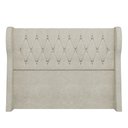 Ver imagem 6 de Cabeceira Casal Cama Box 140cm Malva I02 Bouclê Bege - Mpozenato