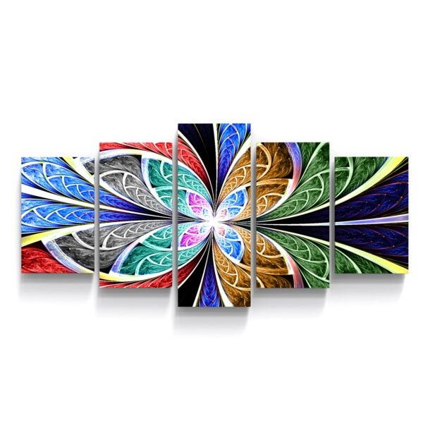 Quadros Decorativos Mandala Abstrato Sala - 3