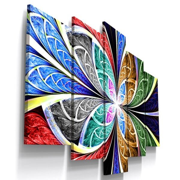 Quadros Decorativos Mandala Abstrato Sala - 1