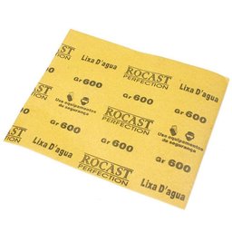 Lixa de Água - Med. 230 X 280mm - Gr 600 - 25 Peças - 3