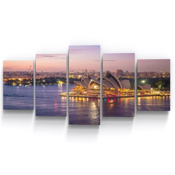 Quadros Decorativos Australia Sydney Paisagem Sala - 3