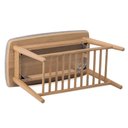 Ver imagem 6 de Banco Sapateira com Prateleira Ripada Liva 70 Cm X 36 Cm Tauari Verde