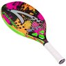 Raquete de Beach Tennis Shark Predator André Baran - Laranja/Rosa - 1
