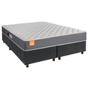 Ver imagem 1 de Cama + Box Cinza e Colchão D23 King - Pro Inducol