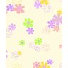 Papel de Parede - Desenho de Flores Coloridas - Rainbow Sugar F5-5024 - Infantil - 10x0,53 Cm - 1