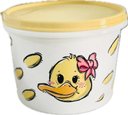Ver imagem 4 de Tupperware Kit 2 Peças Potes Fazendinha Galinha E Patinha 1,1L Kit 2 Peças Potes Fazendinha Galinha