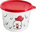 Ver imagem 6 de Tupperware Kit 2 Peças Potes Fazendinha Galinha E Patinha 1,1L Kit 2 Peças Potes Fazendinha Galinha