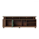 Ver imagem 3 de Rack para Tv até 75 Polegadas Boss 2 Portas Amêndoa/hortelã 1800 - Pnr Móveis