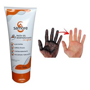Pasta Gel Lavar Mão Mecânico Esfoliante Desengraxante 200g