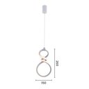 Ver imagem 4 de Lustre Pendente Sindora Dcd03256 Branco Led Bivolt