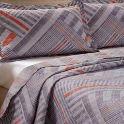 Kit Colcha Queen Bouti de Microfibra Ultrasonic Bill Sultan - 3