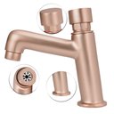 Ver imagem 2 de Torneira Automática Lavatório Banheiro Rose Gold Mesa Luxo