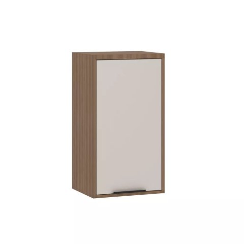 Armário Cozinha Aéreo 1 Porta 40 - Módulo Cozinha Aspen - Luciane 0407:vanilla / Beige