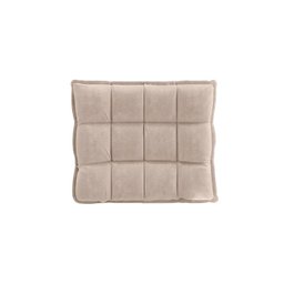 Puff Luxo Sofisticação Decorativa para Sala Sofisticada Premium Cor:bege - 3
