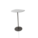 Ver imagem 1 de Mesa Lateral Monopé Orgânica Carrara Italiana