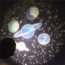 Ver imagem 4 de Luminária Abajur Projetor Diamante Estrelar Galáxia Noturna