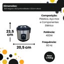 Ver imagem 4 de Panela de Arroz Elétrica 1 Litro 220v - Preta