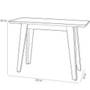 Ver imagem 3 de Aparador para Sala com Tampo de Vidro Jade Ypê Off White