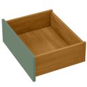 Ver imagem 5 de Cômoda para Quarto 10 Gavetas Melinda Freijó/verde