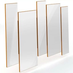 Espelho Decorativo com Moldura Ypê Isadora - Lyam Decor - 2