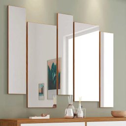 Espelho Decorativo com Moldura Ypê Isadora - Lyam Decor - 1