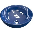 Ver imagem 1 de Cuba de Apoio Redonda Para Banheiro R30W Azul Escuro - Lyam Decor