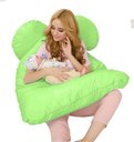 Ver imagem 4 de Almofada Extra Grande P/grávida Dormir De Lado Envio Rápido - Verde claro