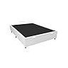 Base Cama Box com Baú Solteiro, Queen, Casal, King Corino Branco - Branco - Casal - 5